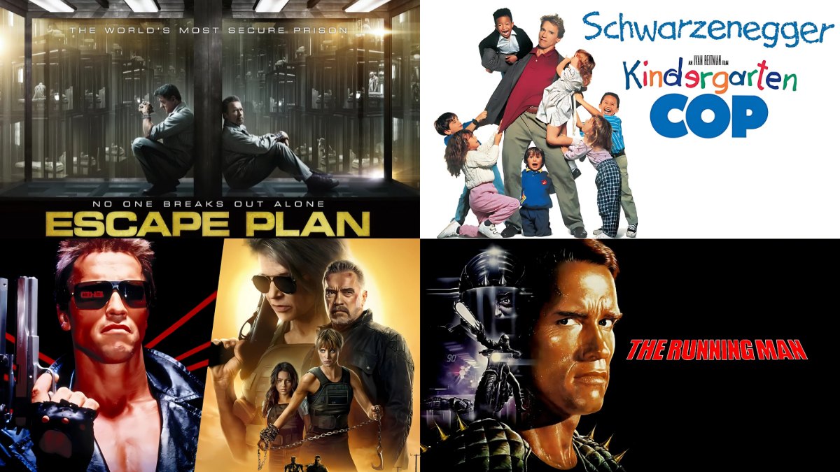 Các tập phim có sự tham gia của Arnold Schwarzenegger hay